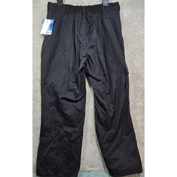Free Country Snow/Ski Pants Black Pockets Lightweight Elastic Waist Men's XL New - Picture 9 of 12